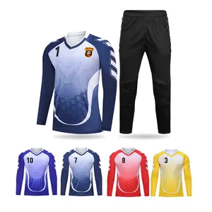 Personalized Goalkeeper Jerseys Custom Design Soccer Goalkeeper Jersey Set Kids Soccer Goalkeeper Jerseys