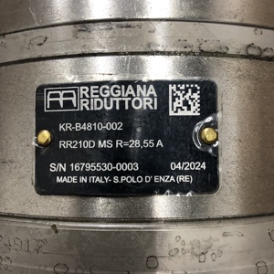 RR210D MS KR-B4810-002 R=28.55A(154B4810+154-2300M283)  RR REGGIANA RIDUTTORI เกียร์ทดรอบแบบดาวเคราะห์ ผลิตในอิตาลี - Product Image 4