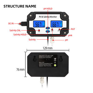 PH-2685 Digitale Water Quality Tester Zuurgraad Meter 2 In 1 Ph Zoutgehalte <span class=keywords><strong>Monitor</strong></span> Voor Aquaria - Product Image 3