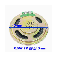 HAUT-PARLEUR MILO 0.5w 8 OHMS 40MM