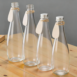 Bouteille en <span class=keywords><strong>verre</strong></span> transparente épaisse de haute qualité pour whisky, brandy, vodka, <span class=keywords><strong>rhum</strong></span>, spiritueux, 500 ml, bouteille de stockage durable et scellée - Product Image 2