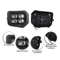 Double Couleurs Pare-chocs Avant De Voiture Brouillard Lampe Phares LED DRL Feux de jour pour Toyota Tacoma 2016 2017 2018 2019 2020