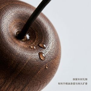 Little Apple Wood <b>Diffuser</b> Sandalwood Essential Oil Long Lasting Aromatic Home Office Gift - Product Image 4