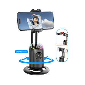 Trend P05 Ai Penyangga Kamera Otomatis Pelacak Wajah Rotasi 360 Derajat untuk Siaran Langsung Tiktok, Penstabil Ponsel Tanpa Aplikasi - Product Image 5