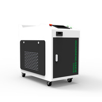 Machine de nettoyage au laser à fibre continue portative 1000W 1500W de bureau pour l'élimination de la rouille des coques de navires