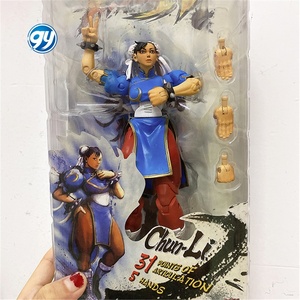 ฟิกเกอร์สตรีทไฟท์เตอร์ Ryu, หุ่นฟิกเกอร์ของเล่น <span class=keywords><strong>Akuma</strong></span> Gouki Hoshi-Li ฟิกเกอร์ Chun Li - Product Image 6