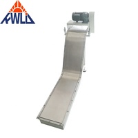 KWLID Vente directe usine Nouveau Convoyeur magnétique automatique à vitesse réglable en acier allié 220V à faible bruit pour usage industriel Durable