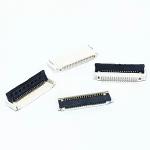 FPC Connector Horizontal Flip-lock ZIF Type 4-60pin 0.5mm Pitch FPC/ FFC Connectors