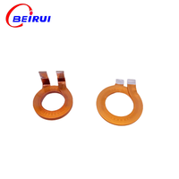 Bobine d'induction sans fil à noyau de ferrite personnalisé, forme ronde, SMD, montage DIP