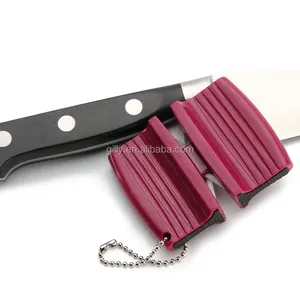 Hot selling pocket knife sharpener mini steel knife sharpening knives sharpener as seen on tv