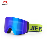 Lunettes de ski OTG personnalisées avec logo OEM, verres magnétiques de luxe pour l'extérieur, photochromiques, pour snowboard,