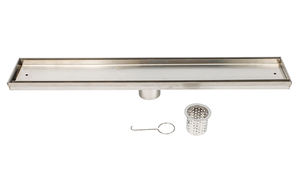 Drain <span class=keywords><strong>de</strong></span> <span class=keywords><strong>douche</strong></span> linéaire long en acier inoxydable SUS 316 pour sol <span class=keywords><strong>de</strong></span> salle <span class=keywords><strong>de</strong></span> bain - Product Image 5