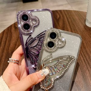 <span class=keywords><strong>เคส</strong></span>ด้านหลังลายผีเสื้อทรายดูดกากเพชรสำหรับ <span class=keywords><strong>iPhone</strong></span> 17 16 15 14 <span class=keywords><strong>13</strong></span> <span class=keywords><strong>12</strong></span> 11 <span class=keywords><strong>PRO</strong></span> <span class=keywords><strong>MAX</strong></span> 7 plus XS XR <span class=keywords><strong>เคส</strong></span> TPU แบบนิ่ม - Product Image 3