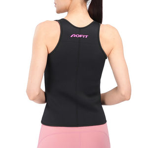 Corset en néoprène pour femmes, vêtement <span class=keywords><strong>de</strong></span> forme, fermeture éclair, <span class=keywords><strong>ceinture</strong></span> ventrale amincissante, Sweat-Shirt <span class=keywords><strong>de</strong></span> <span class=keywords><strong>sudation</strong></span>, gilet <span class=keywords><strong>de</strong></span> gymnastique - Product Image 3