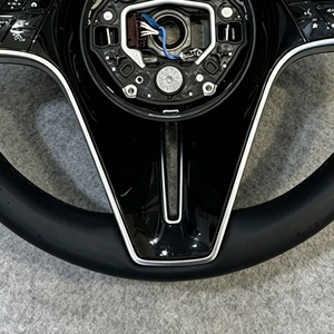 Modification et amélioration du volant en cuir noir sport pour Mercedes Benz E W213 <span class=keywords><strong>GLE</strong></span> W167 S W221 W222 W223 C GLC CLS - Product Image 4