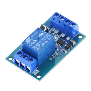 DC 5V 12V 24V Module de relais bistable à clé unique commutateur de Modification de voiture démarrage arrêt autobloquant - Product Image 1