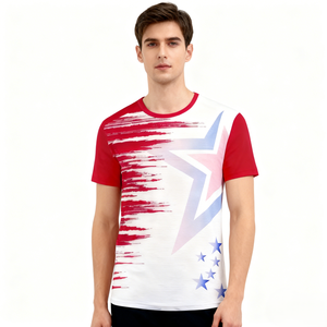 Chemises de course à manches courtes respirantes, légères, à séchage rapide, avec impression de logo personnalisée de qualité supérieure, pour la remise en forme en plein air - Product Image 5