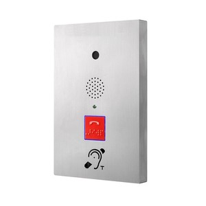 Téléphone filaire anti-détructeur avec réseau Wifi <span class=keywords><strong>SOS</strong></span> d'urgence <span class=keywords><strong>mains</strong></span> libres alimenté par PoE d'usine d'origine KNTECH - Product Image 1