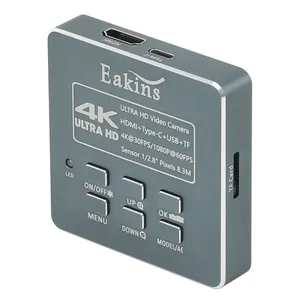 Microscopio trinocular Simul-Focal de doble zoom estéreo 3.5X-90X, cámara de vídeo <span class=keywords><strong>digital</strong></span> <span class=keywords><strong>HDMI</strong></span> de 8.3MP, para teléfonos móviles, PCB, a la que se puede acceder en un momento dado - Product Image 3