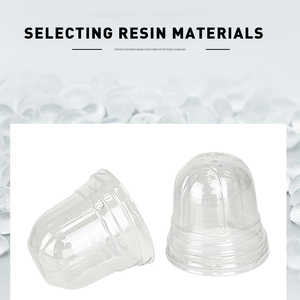 Pots de jardinage de style américain <span class=keywords><strong>en</strong></span> PE, coupelles à semis, boîtes de Pétri <span class=keywords><strong>pour</strong></span> pépinière, dômes d'humidité, pots de transplantation <span class=keywords><strong>en</strong></span> PET - Product Image 6
