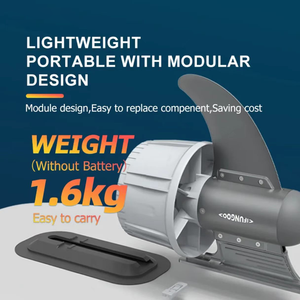 Aileron électrique IFUNGOO Y01 600W à très longue portée (12,5 heures) avec batterie B75 1920Wh, poussée de 13,5 kg, autonomie de 87,5 km pour expéditions et <span class=keywords><strong>SUP</strong></span> lourd - Product Image 2