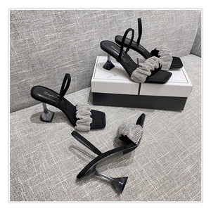 ผู้ผลิตจีน รองเท้าแตะแบบสวมส้นเตี้ยสำหรับผู้หญิง รุ่น Kitten High ปี 2025 - Product Image 5