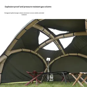 Wow Tente Dôme Gonflable de Luxe Moderne Sur Mesure à Ouverture Rapide, Abri Portable pour <span class=keywords><strong>Camping</strong></span>, Protection Solaire et Imperméable - Product Image 3