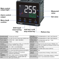 Affichage numérique LCD Thermostat contrôle de la température thermomètre Thermo contrôleur