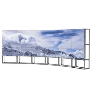 Mur vidéo HD 2x2 3x3 LCD affichage numérique lecteurs publicitaires écran d'épissage pour magasin de détail hall d'exposition OEM - Product Image 1