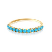 Milskye — bague turquoise en argent sterling, bijoux de luxe pour femmes, nouvelle collection