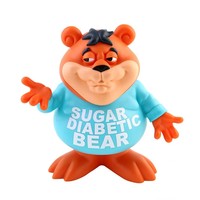Figura de Vinilo Premium Cool Bear, Juguete Artístico para Coleccionistas, Serie de Figuras de Acción de Diseño