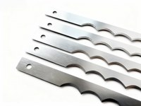 Lame de coupe de pain en acier inoxydable de qualité alimentaire, lame à dents crantées, couteau à ruban pour machine à trancher Oliver