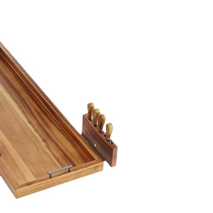 Wooden <b>Serving</b> <b>Tray</b> <b>Large</b> Multi Purpose For Family Gatherings Residential Use - Product Image 4