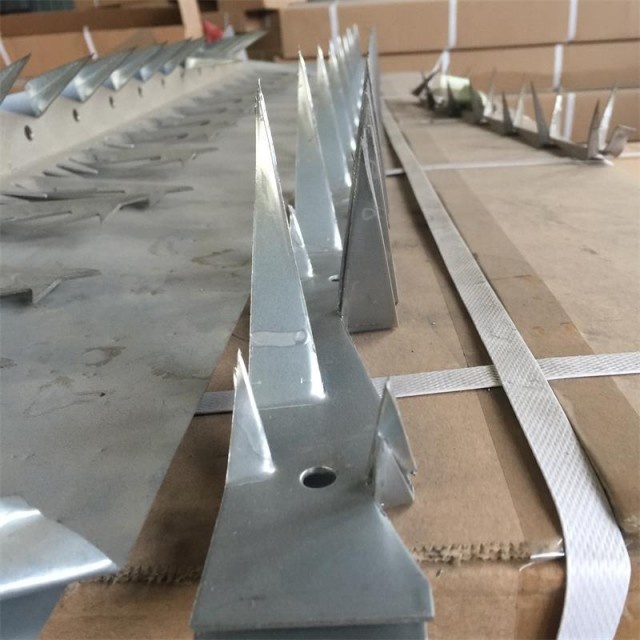 Metal Wall Anti-climb Spikes Stainless Steel Security Spikes for Garden Wall