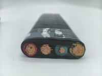450/750V Flexibles Tauchpumpen kabel Flach 3 1 Ader Mit Erde 3x25 16 mm2 Schweiß batterie PVC-isoliertes ESCABLE