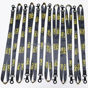 Kofei Chất lượng cao màu đen vàng Logo dây buộc da sang trọng với logo tùy chỉnh - Product Image 6