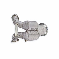 Tuyau d'échappement haute performance en acier inoxydable sur mesure pour Audi S4 S5 B9 3.0T 2019-2024, collecteur d'échappement pour augmenter la puissance de la voiture