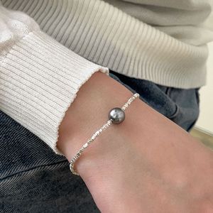 S925 Sterling Silver Bead Necklace <b>Bracelet</b> Set <b>Ball</b> Shape 925 Silver Everyday Wear - Product Image 4