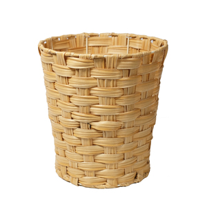 Hot Sale Products Durable Simple Style Banana Leaf Basket Waterproof Handmade Woven plastic Rattan Storage Basket With Handles