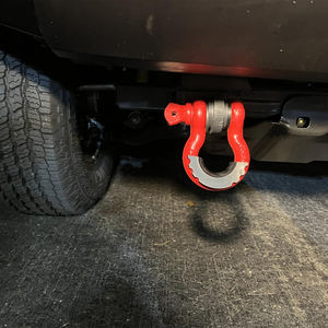 AMBITION Top Quality Tacoma Support de montage arrière universel <span class=keywords><strong>D</strong></span>-Ring Shackle Mount Kit Trailer Lashing Rings Trailer <span class=keywords><strong>d</strong></span> Rings - Product Image 6