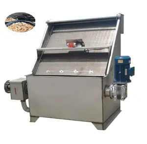 Farm use slanting sieve type wet and dry separator chicken pig manure solid and liquid inclined sieve separators