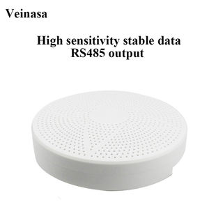 Alat pendeteksi suhu & kelembapan, detektor suhu & kelembapan Sensor kualitas udara 7-in-1, detektor CO2/HCHO/T VOC - Product Image 2