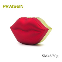 Cosmétiques nouvel article prix usine 80g masque à lèvres conteneur bouche type plastique soins de la peau emballage vide lèvre film bouteille