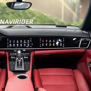 วิทยุติดรถยนต์จอคู่ขนาด 12.3 นิ้ว เครื่องเล่นมัลติมีเดีย วิดีโอ สำหรับรถยนต์ Porsche Panamera ปี 2010-2016 พร้อมระบบนำทาง GPS PCM3.1 รองรับ Android Auto และ Carplay - Product Image 1