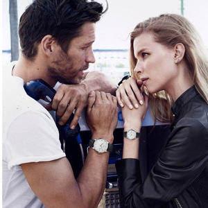 Lobinni <span class=keywords><strong>Orologi</strong></span> di Design Per Gli Uomini E Le Donne Da Polso In Acciaio di Modo o Cinturino In Pelle Coppia di <span class=keywords><strong>Orologi</strong></span> Al Quarzo - Product Image 2