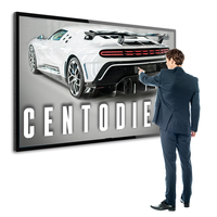 Écran tactile mural LCD Android DDP 32-65 pouces IP65 pour animation, centre commercial, magasin de détail, entreprise de services en libre-service