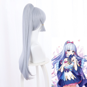 Pelucas de Cosplay de la Serie Genshin Impact de ShunTing: Shenhe, Furina, Xiao, <span class=keywords><strong>Hu</strong></span> <span class=keywords><strong>Tao</strong></span>, <span class=keywords><strong>Raiden</strong></span> <span class=keywords><strong>Shogun</strong></span>, Vallesa - Product Image 4