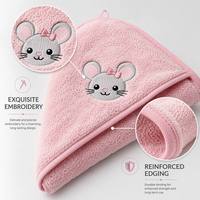 Serviette à capuche pour bébé en velours corail, motif animal canard, pour nouveau-né, personnalisable avec logo, OEM, OEKO-TEX, vente en gros