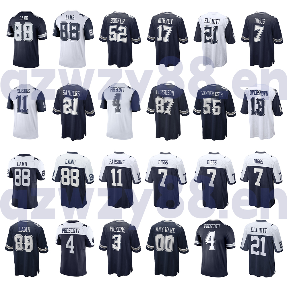DALLAS COWBOYS 選手実使用ユニフォーム Men's Nike Ezekiel Elliott Gray Dallas Cowboys Inverted