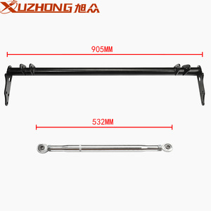 Brazo de control delantero Xuzhong para Honda Civic CRX88 91, pieza de mejora de metal negro BKS 1009 - Product Image 2